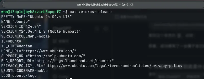 Ubuntu版本